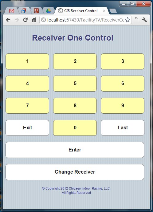 Cable receiver detail